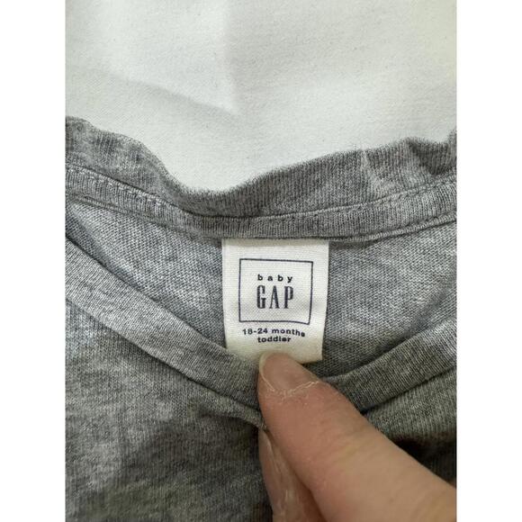 Baby Gap Girl’s Blue Plaid Cotton Lined Short Sleeve Shirt- Size 18-24 Months - Picture 3 of 6